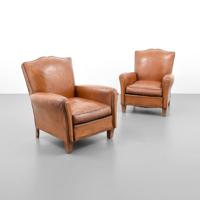 Pair of Leather Club Chairs - Sold for $2,000 on 05-06-2017 (Lot 307).jpg